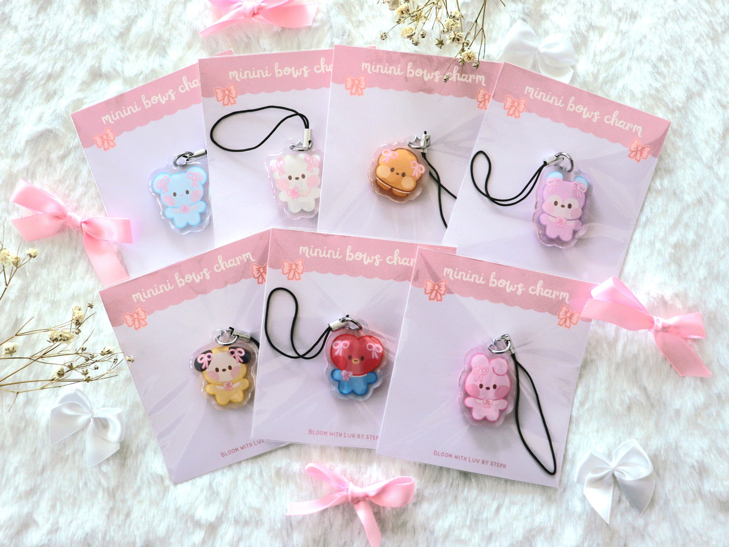 Minini Bows Mini Charms
