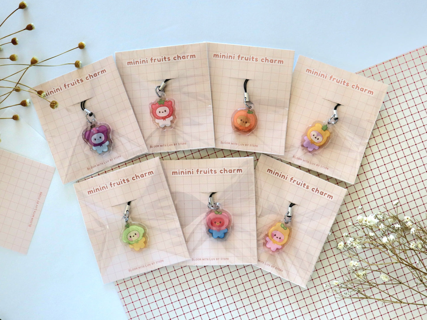 Minini Fruits Mini Charms