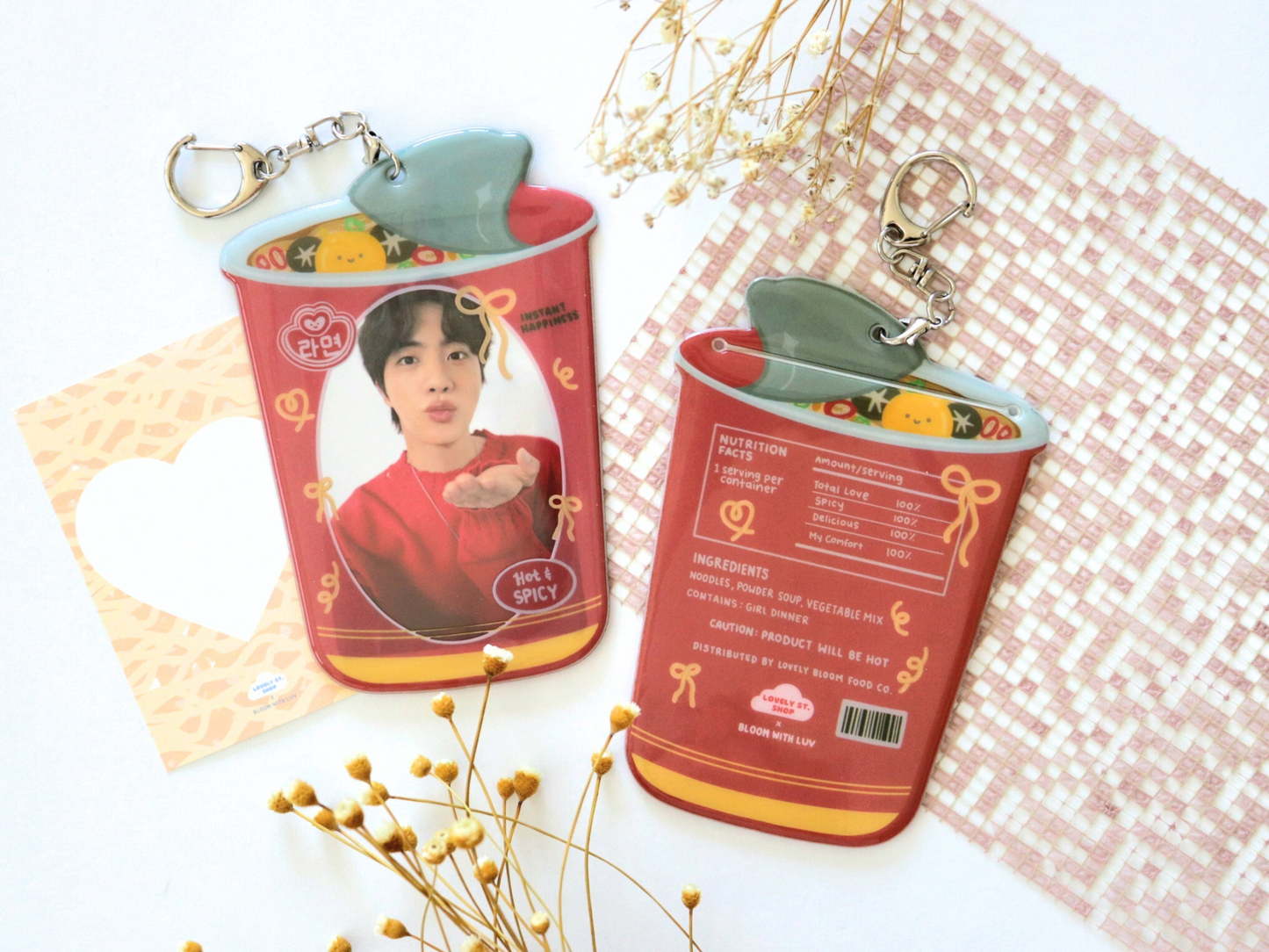 Ramen Photocard Holders - Lovely St. Shop x Bloom With Luv Collab