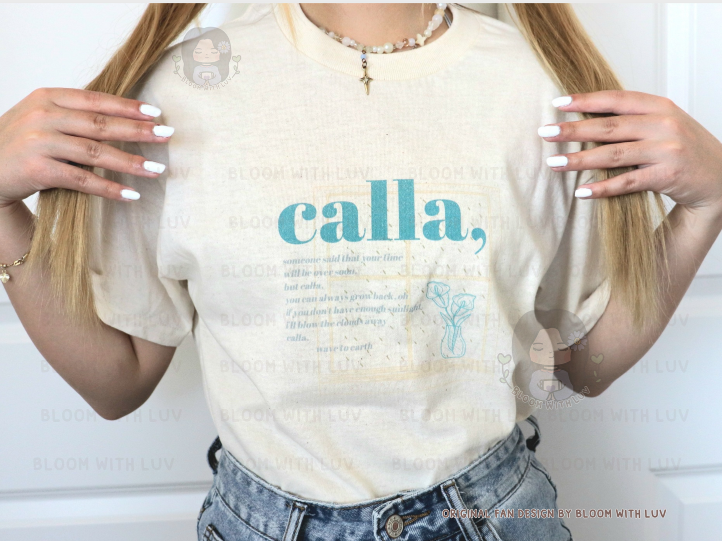 Wave to Earth - Calla Lyrics T-Shirt