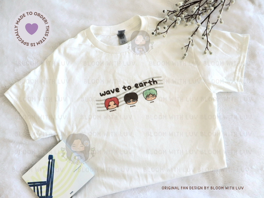 Wave to Earth - Band Chibi Members T-Shirt