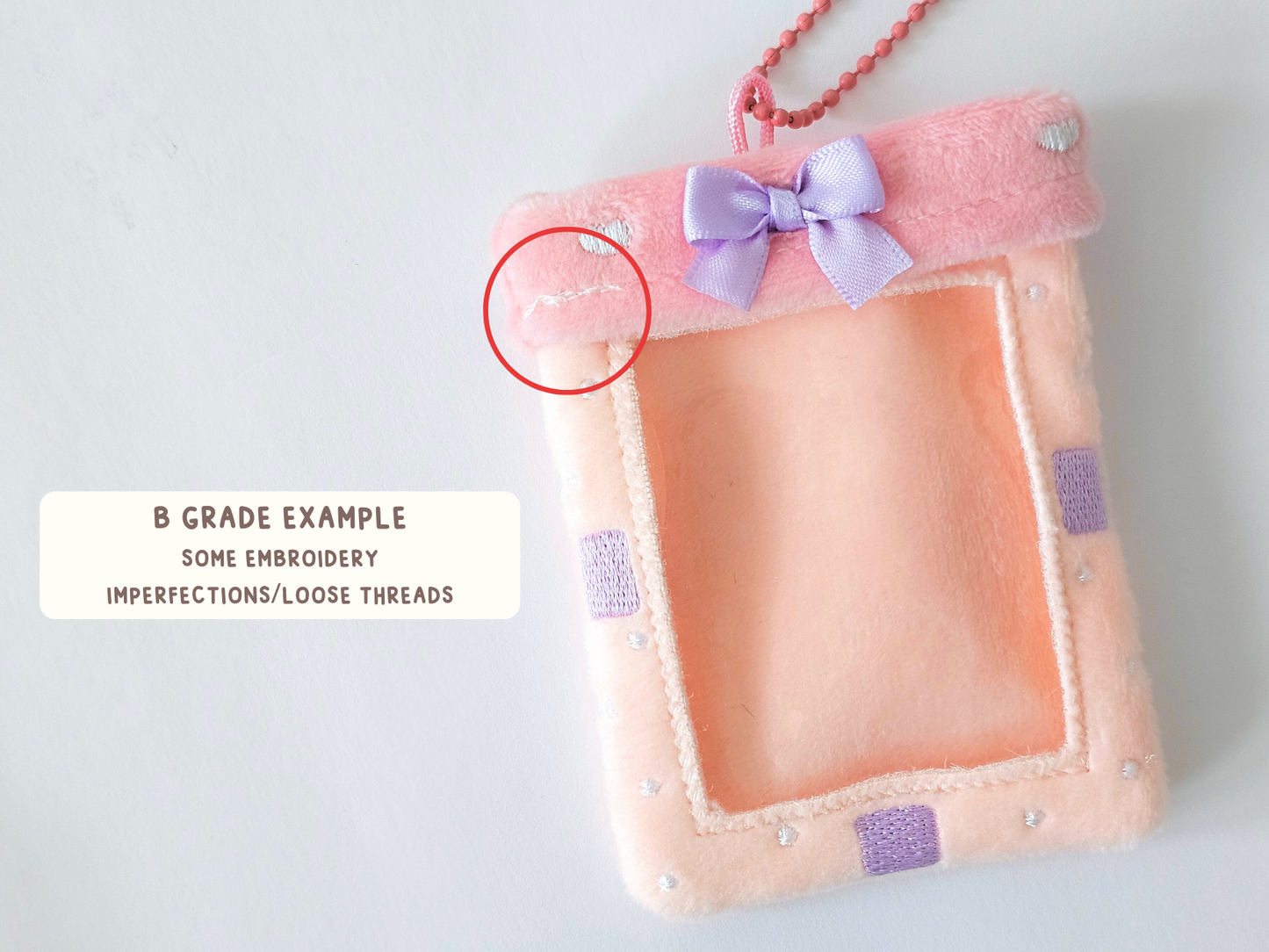 My Precious Gift Plush Photocard Holder