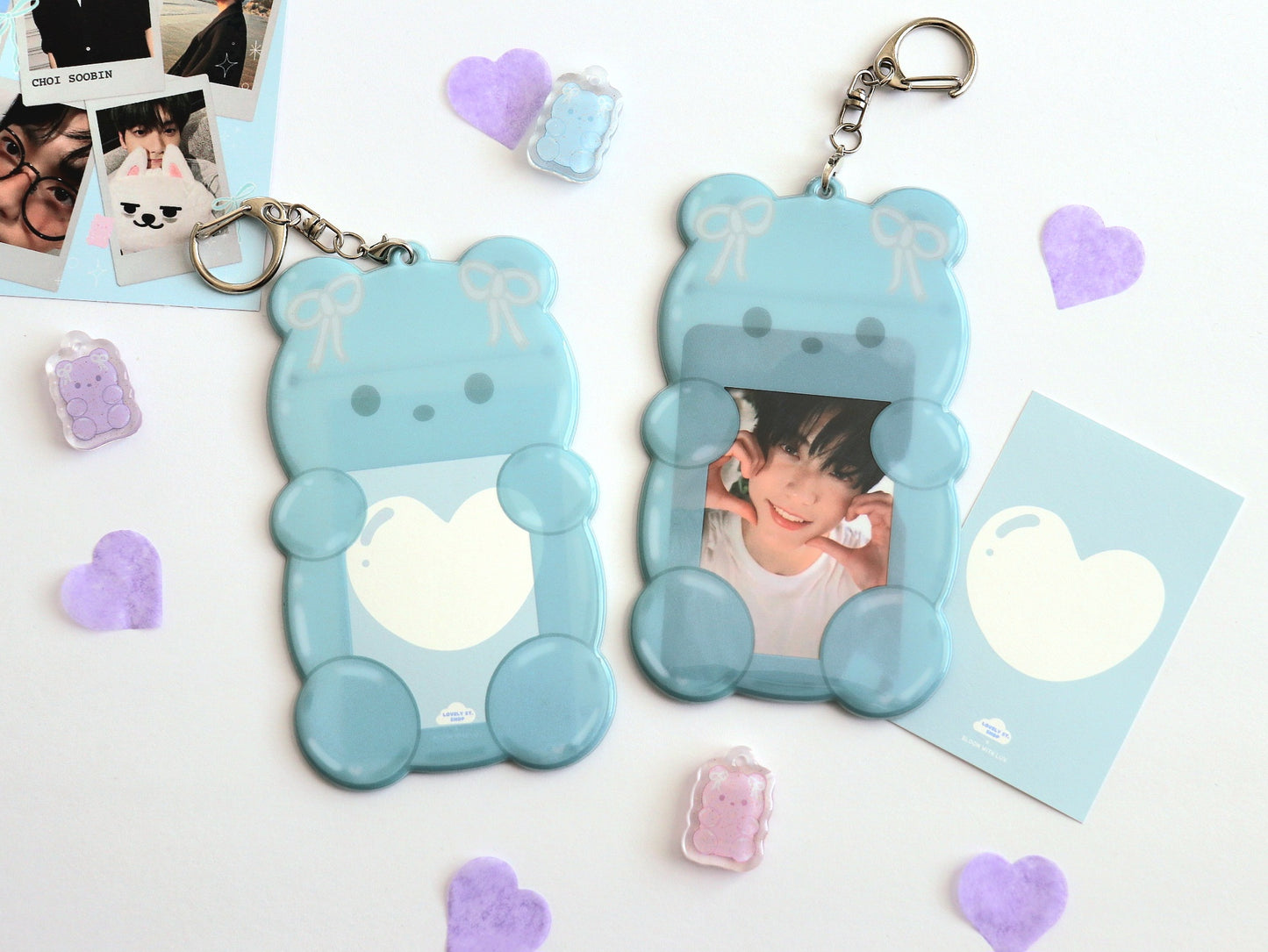 Jelly Bear Photocard Holder - Lovely St. Shop x Bloom With Luv Collab