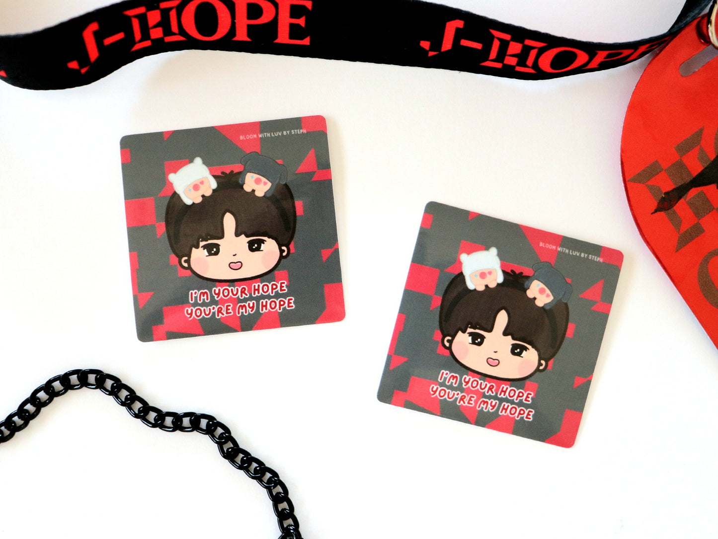 Hobi Jack in the Box Headband Sticker