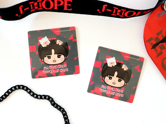 Hobi Jack in the Box Headband Sticker