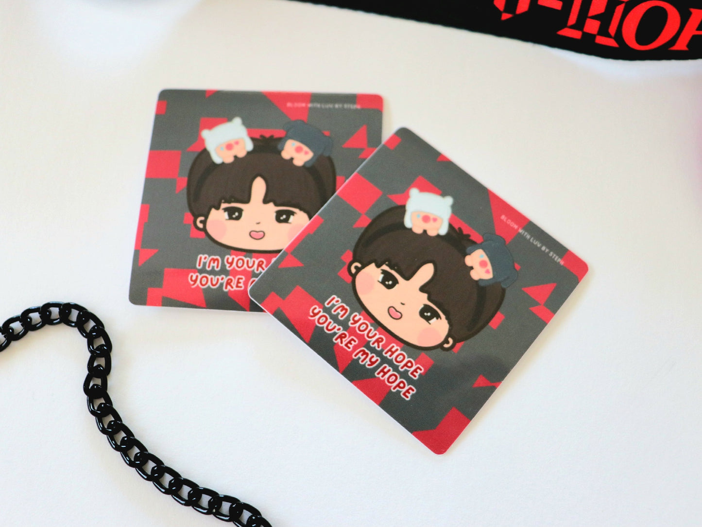 Hobi Jack in the Box Headband Sticker