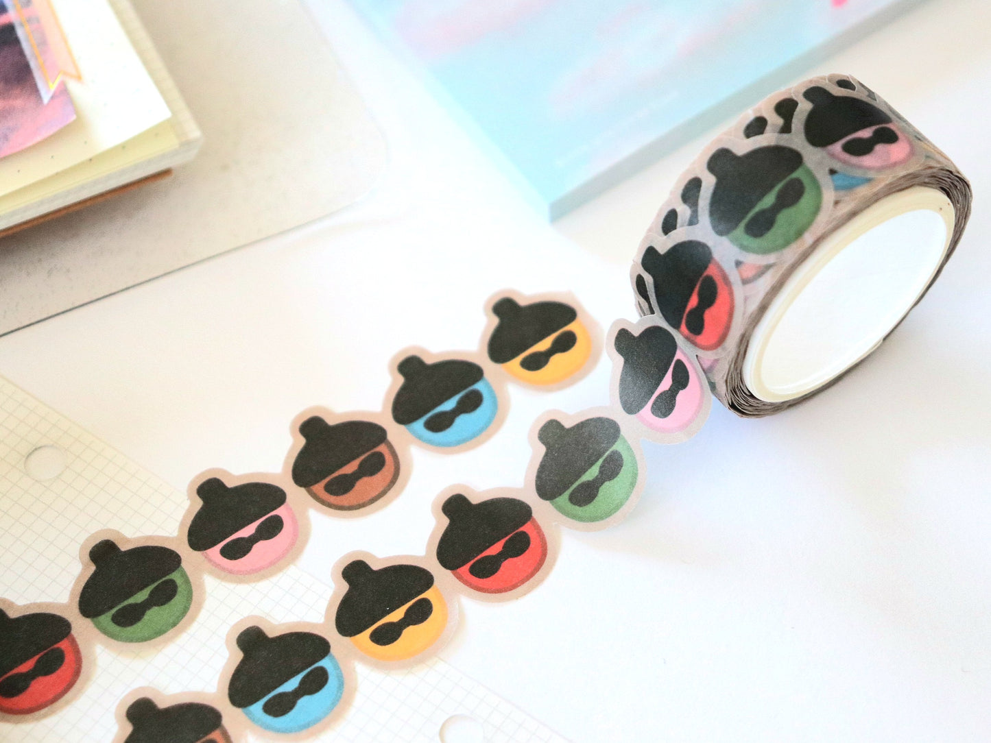 Hobi Acorns Die Cut Washi Tape