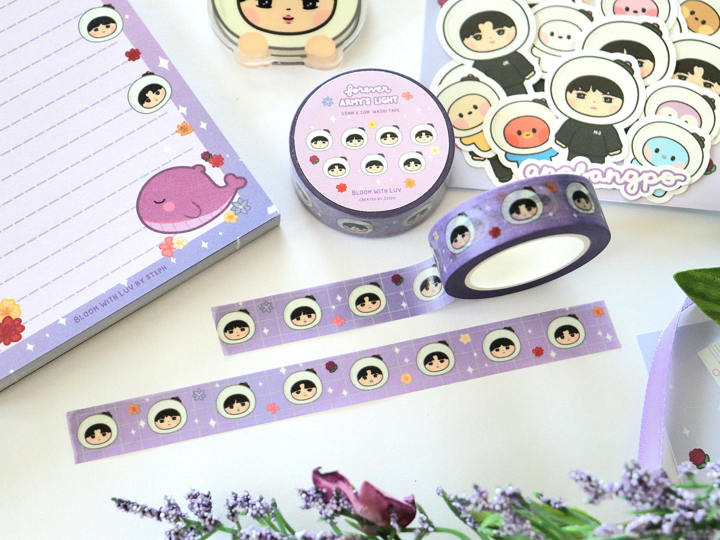 Forever ARMY's Light Washi Tape