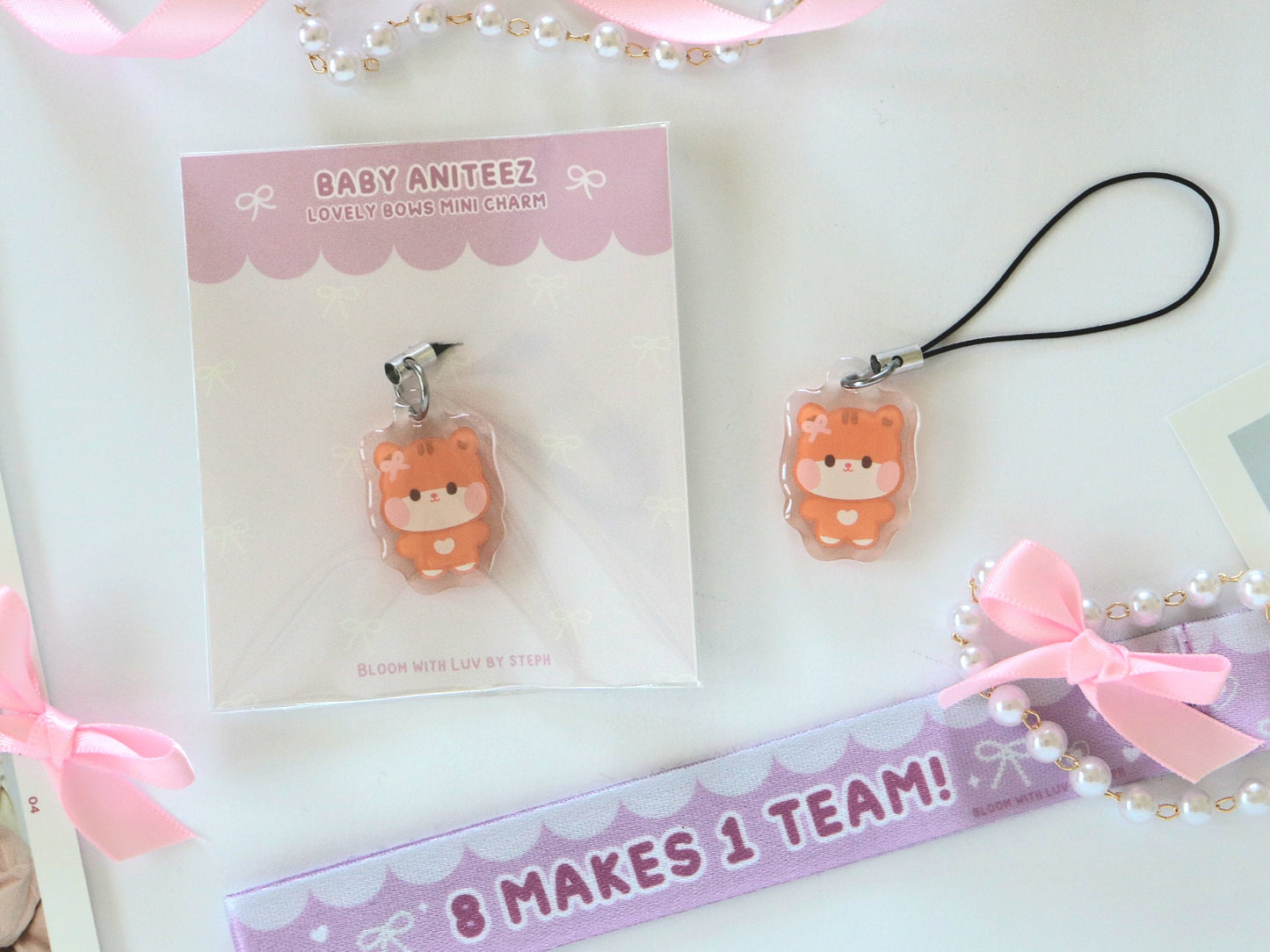 Baby Aniteez Lovely Bows Mini Charms