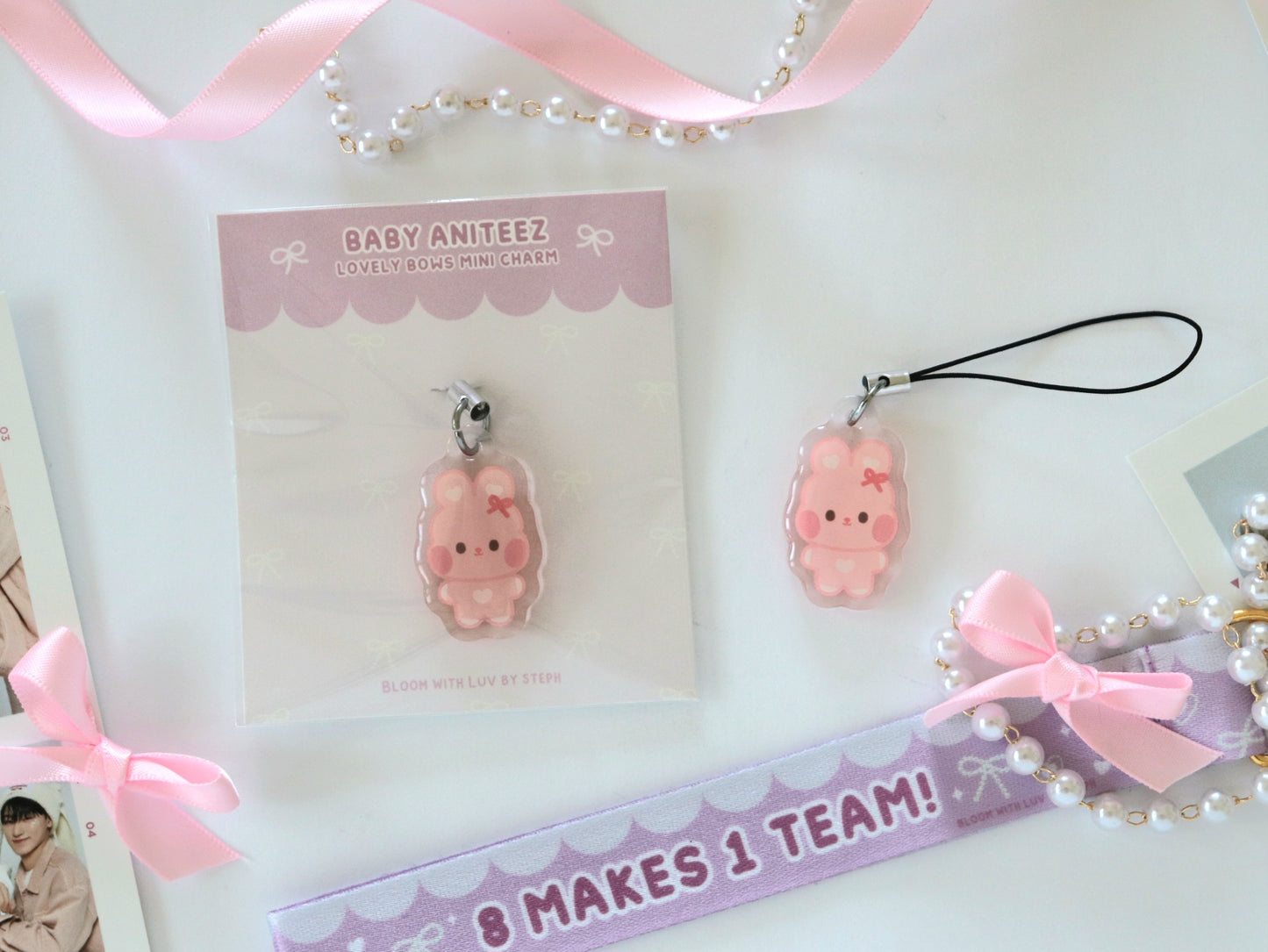 Baby Aniteez Lovely Bows Mini Charms