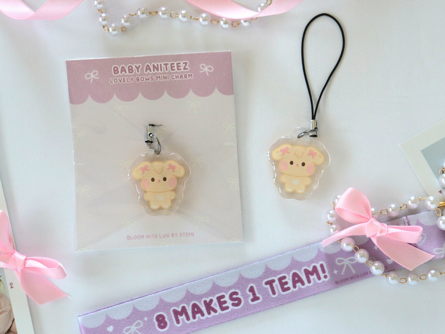 Baby Aniteez Lovely Bows Mini Charms