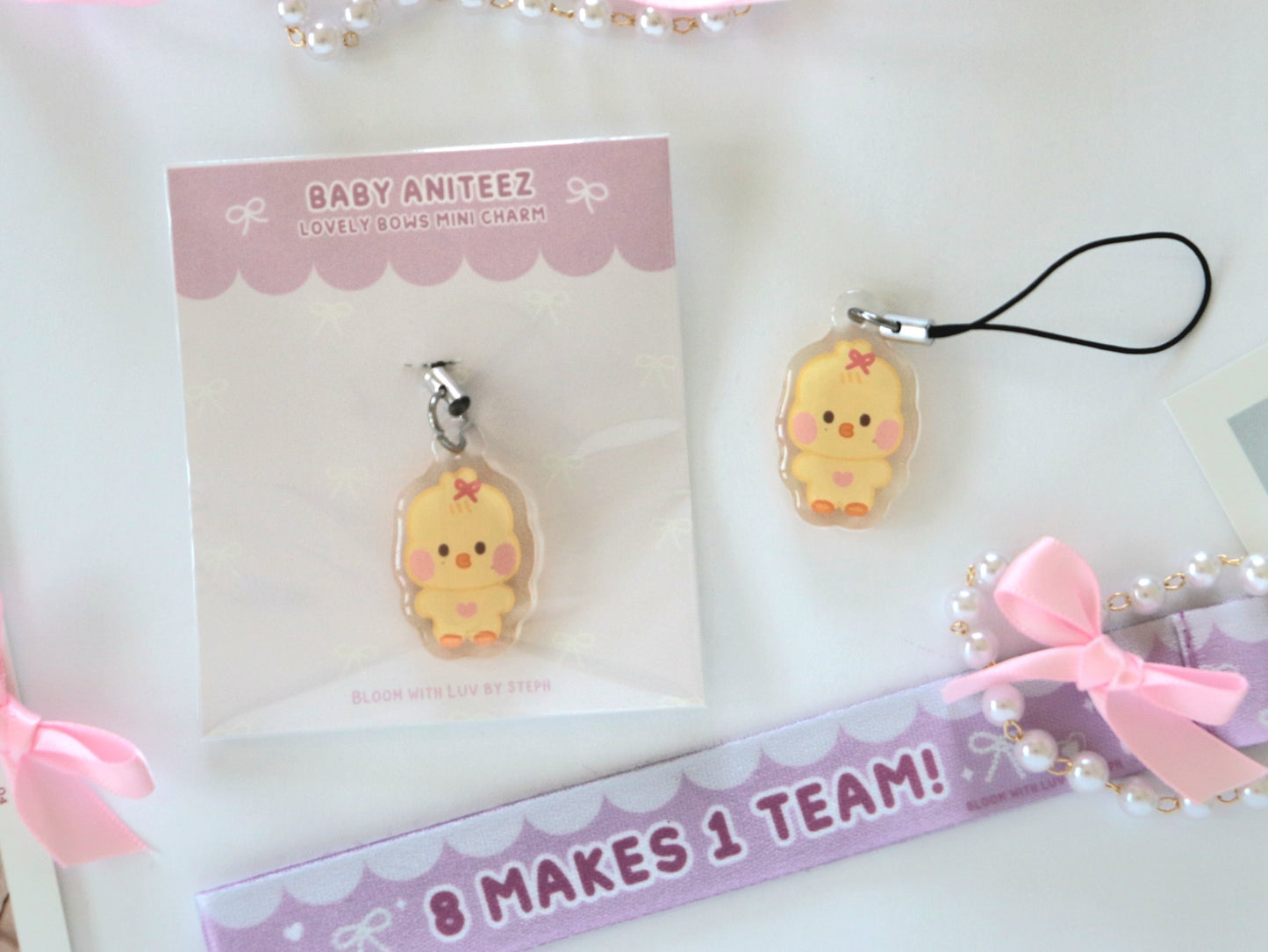Baby Aniteez Lovely Bows Mini Charms
