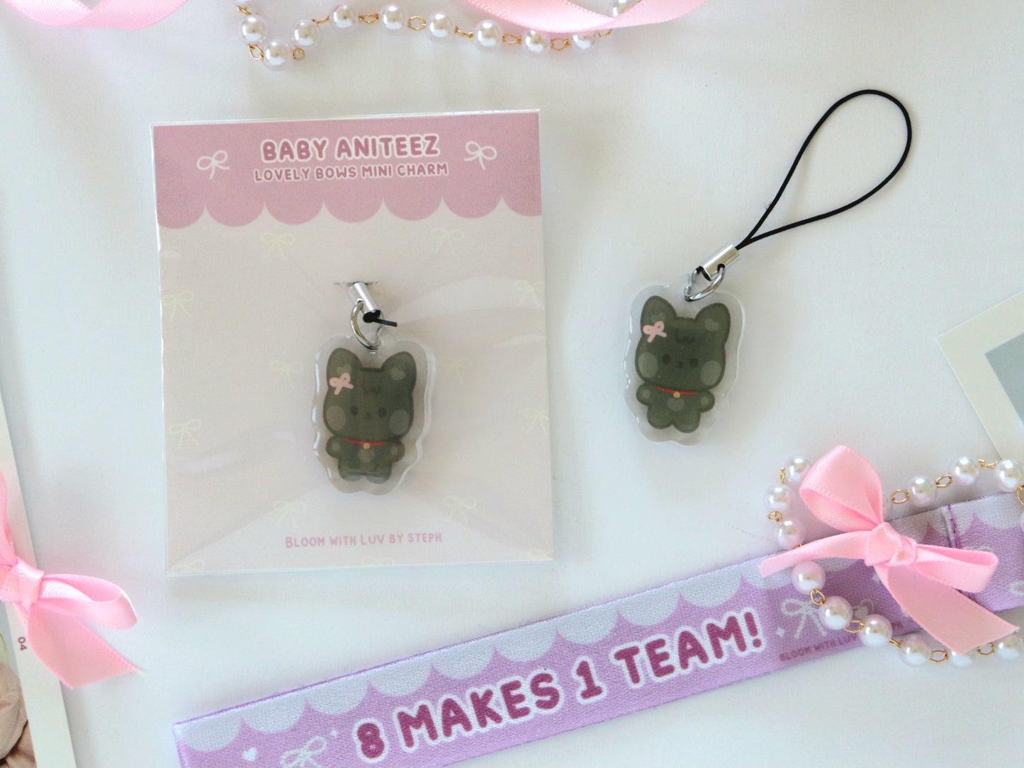 Baby Aniteez Lovely Bows Mini Charms