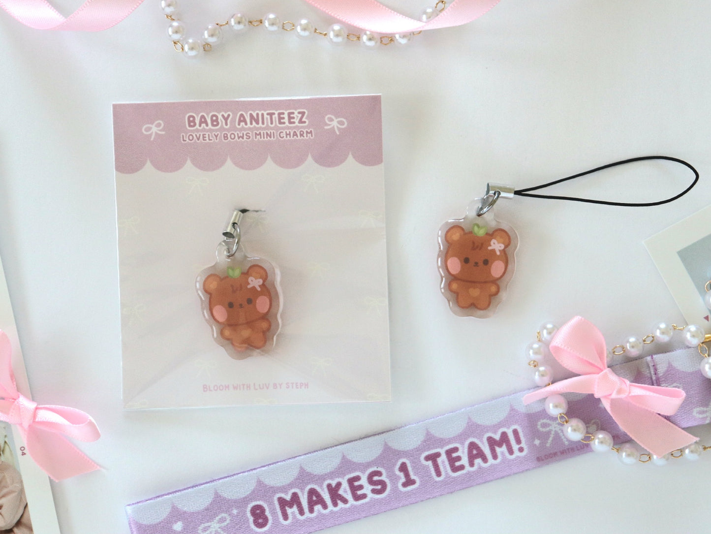 Baby Aniteez Lovely Bows Mini Charms