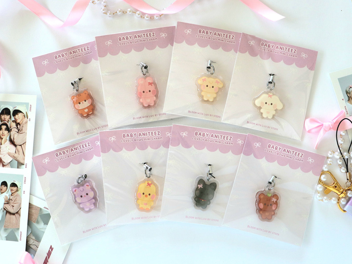 Baby Aniteez Lovely Bows Mini Charms