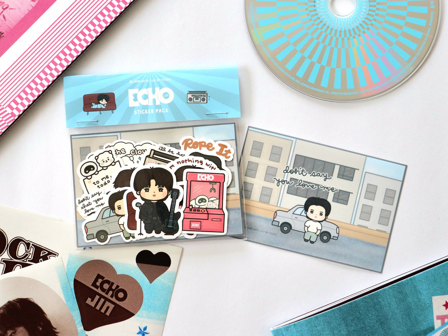 Echo Jin Sticker Pack