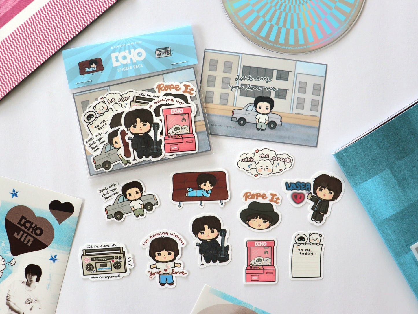 Echo Jin Sticker Pack