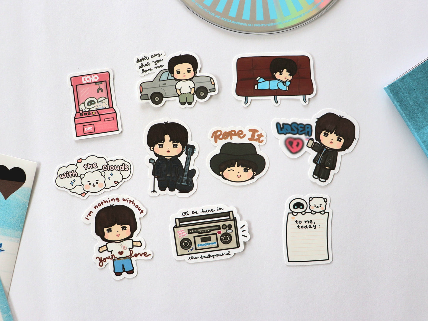 Echo Jin Sticker Pack
