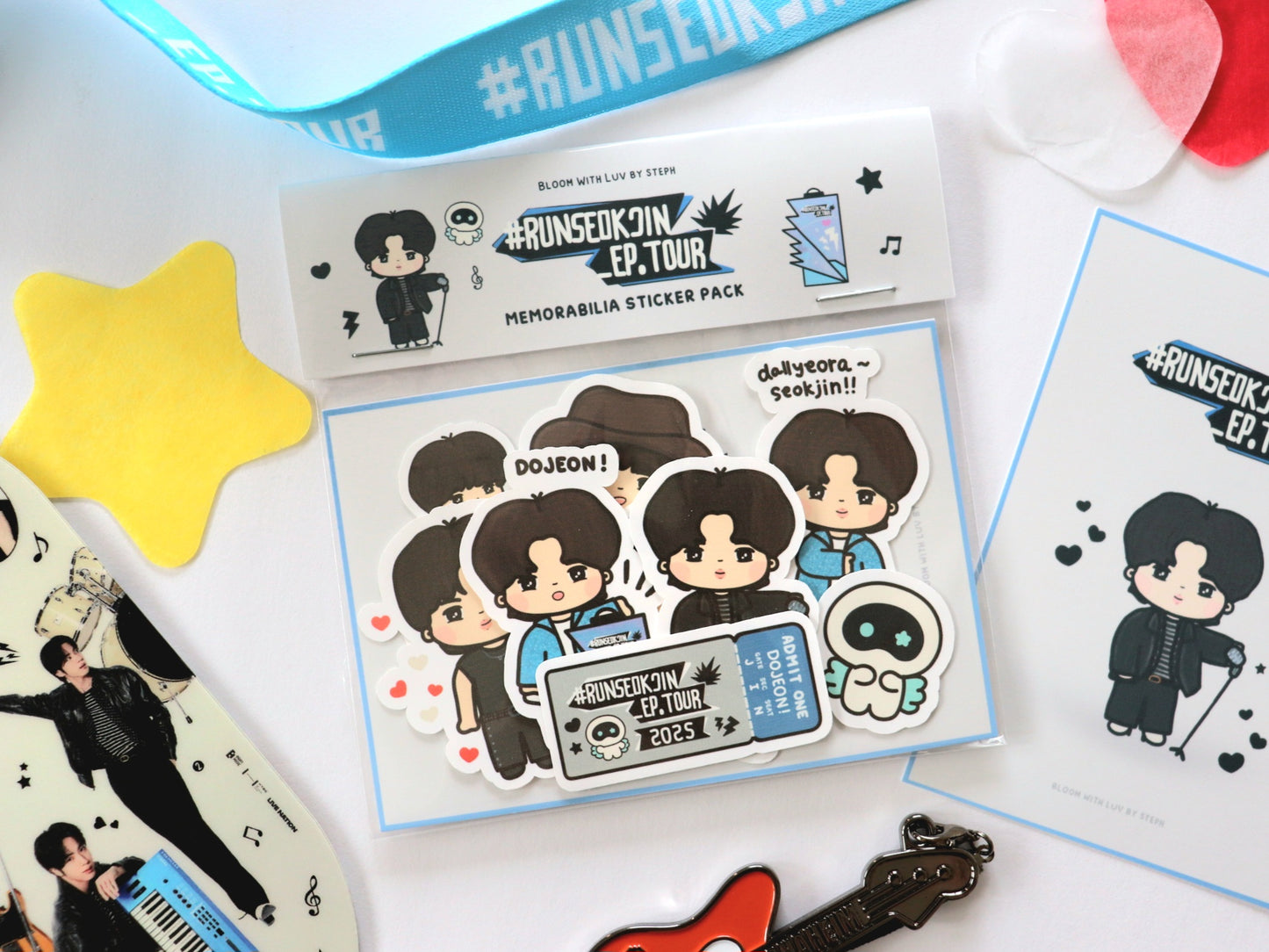 #RunSeokjin_EP.Tour Memorabilia Sticker Pack