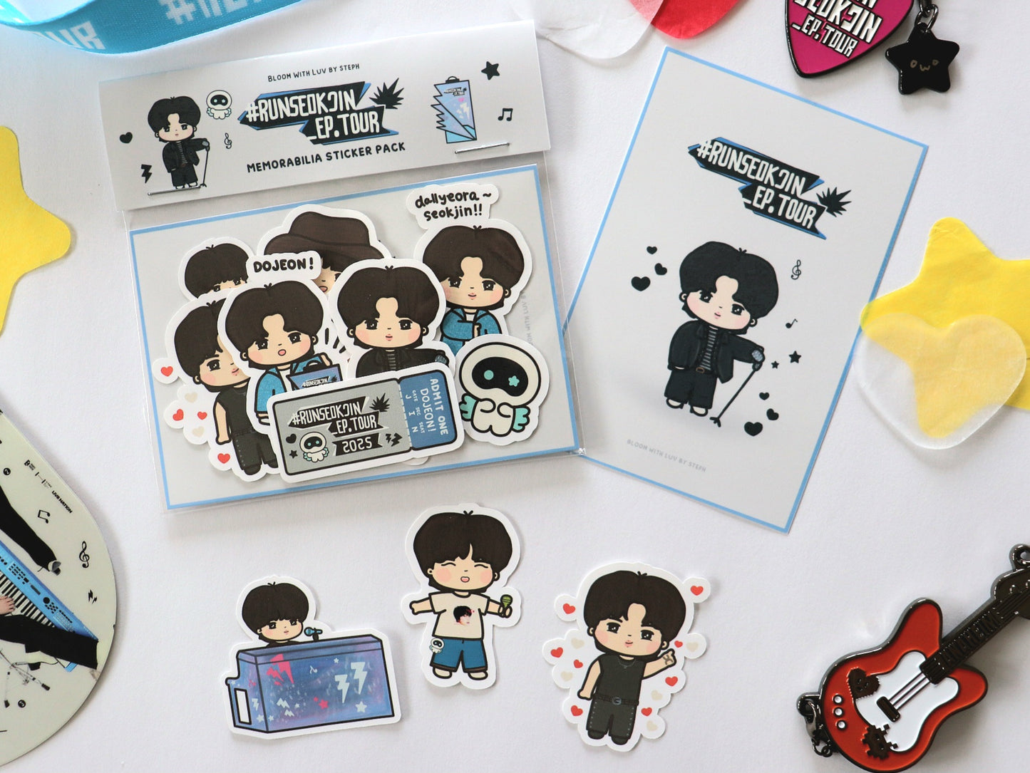 #RunSeokjin_EP.Tour Memorabilia Sticker Pack