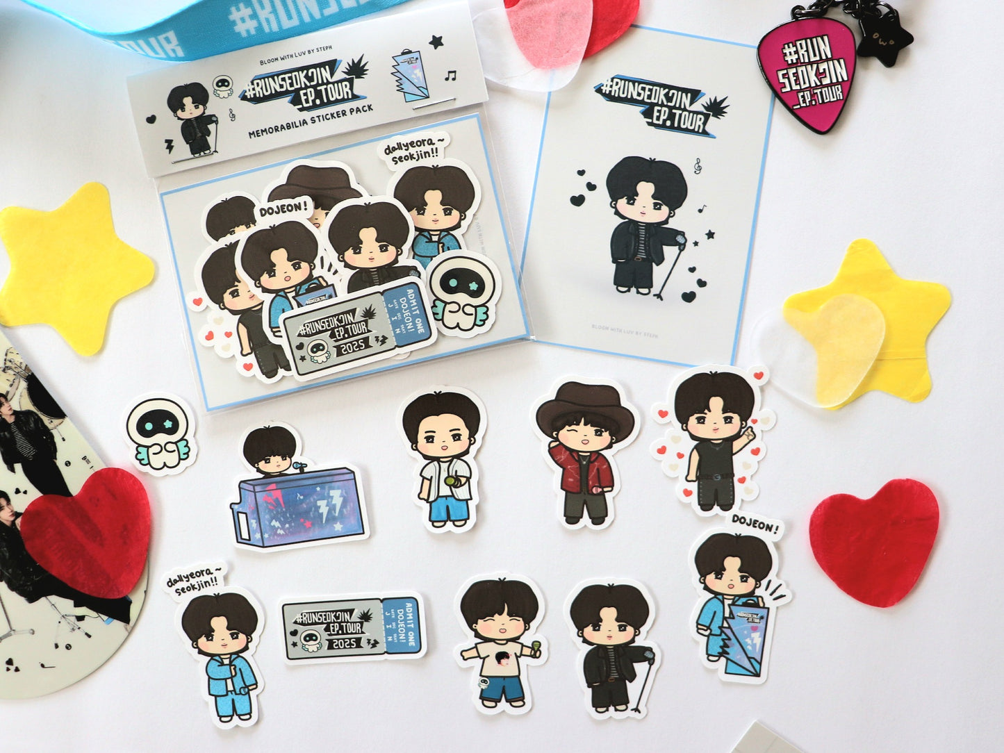 #RunSeokjin_EP.Tour Memorabilia Sticker Pack
