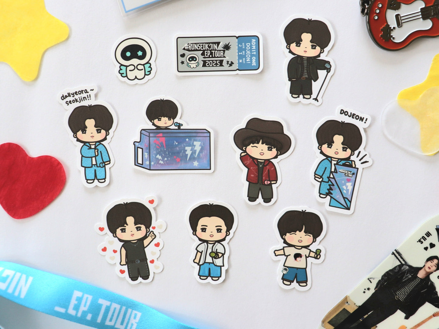 #RunSeokjin_EP.Tour Memorabilia Sticker Pack