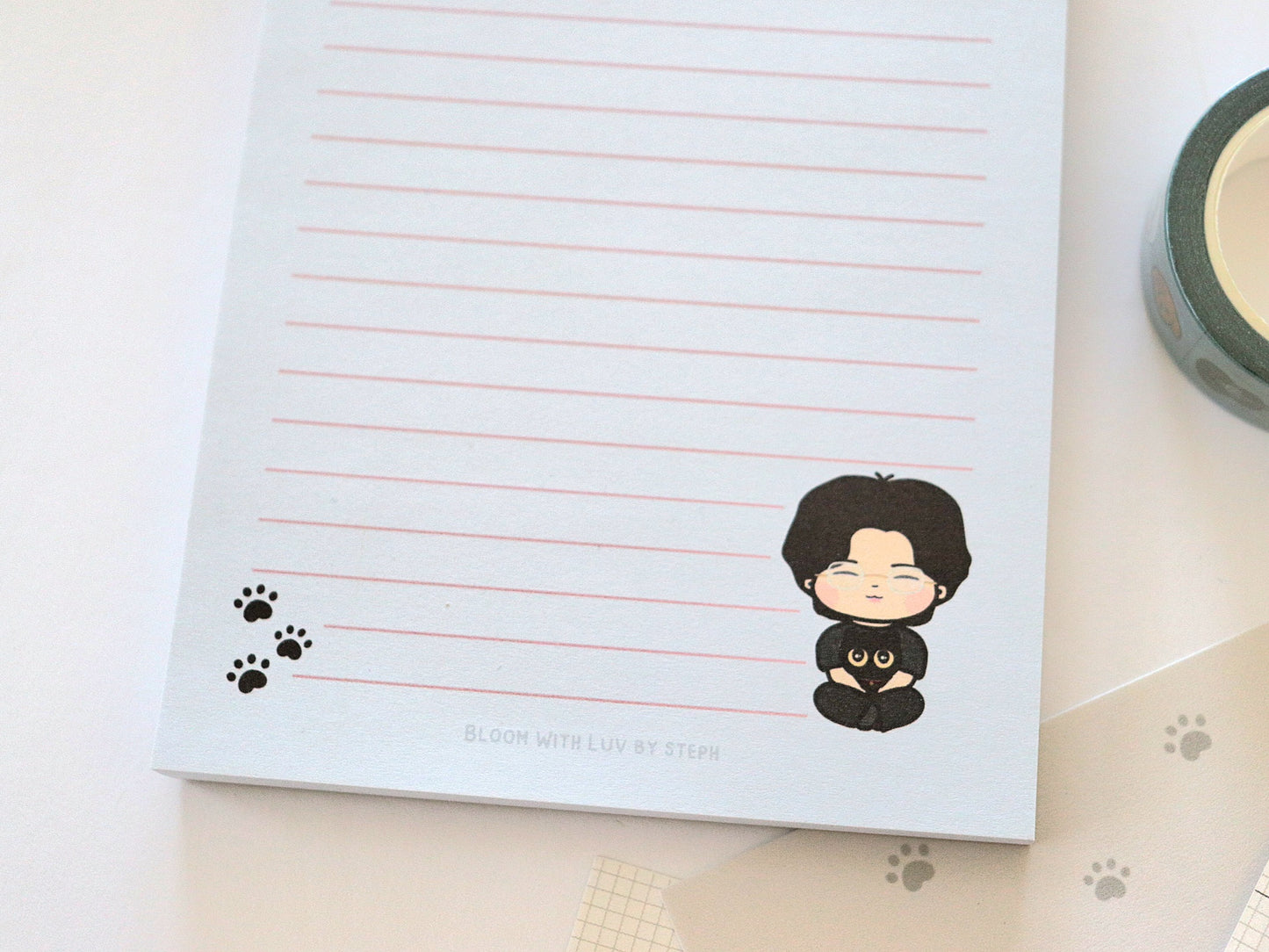 Yoongi and Tang Memo Pad