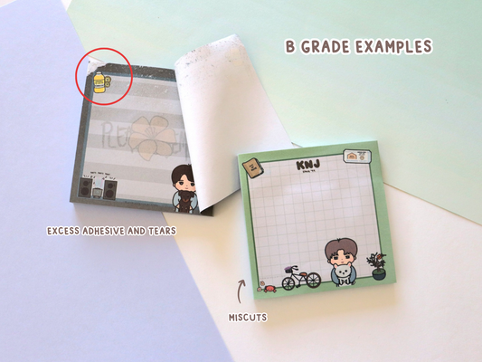 It's All About Bangtan B Grade Sticky Notes Set