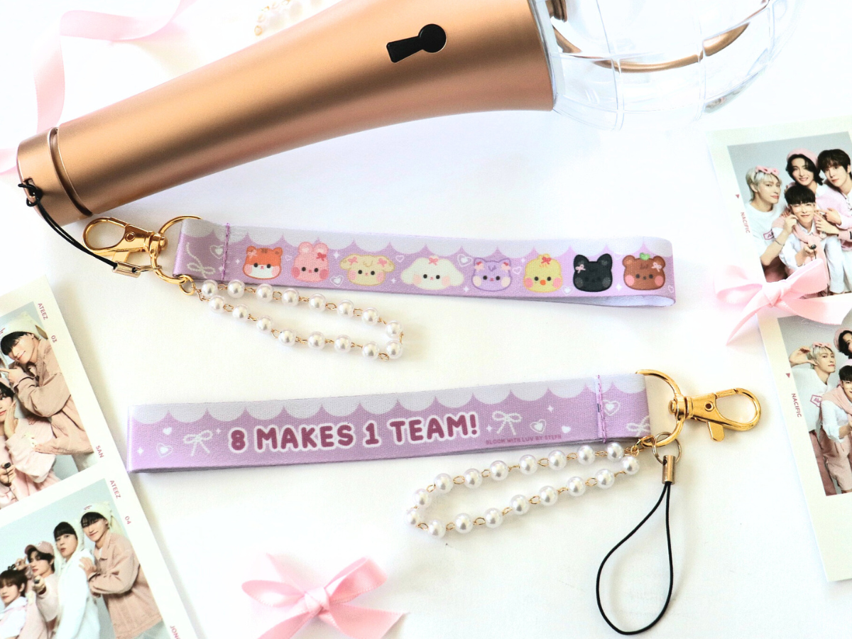 Baby Aniteez Lovely Bows Wrist Strap Lanyard Keychain