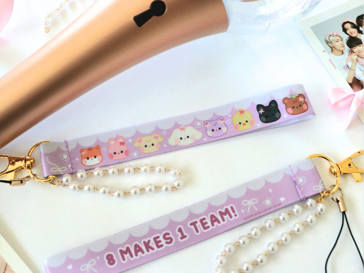 Baby Aniteez Lovely Bows Wrist Strap Lanyard Keychain