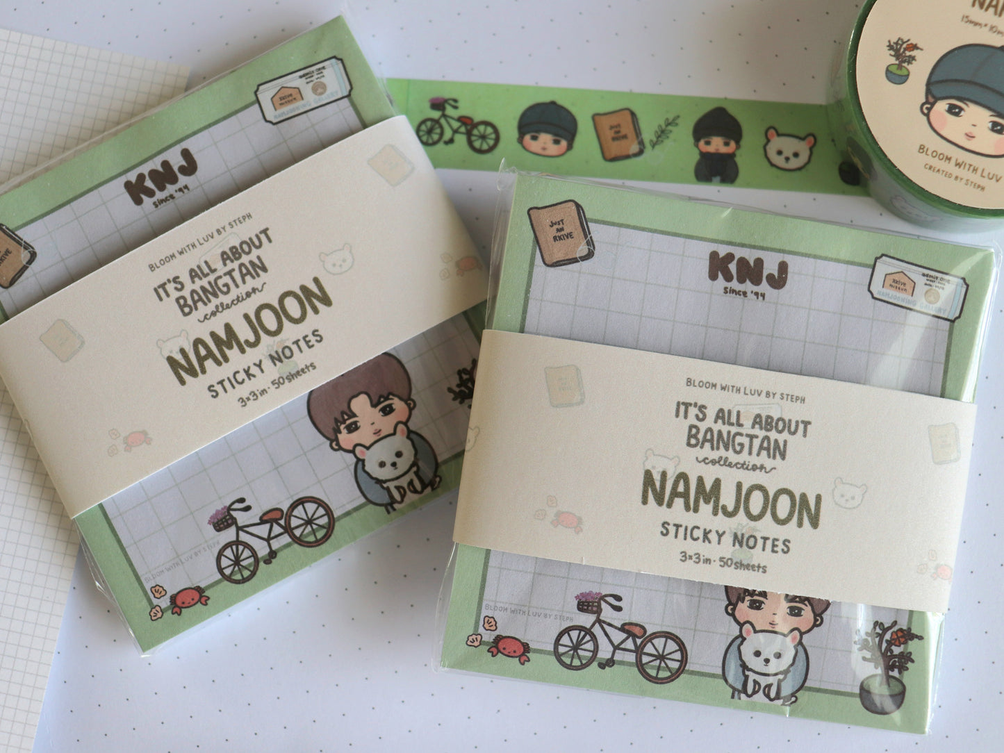 It's All About Namjoon - Sticky Notes Pad - [It's All About Bangtan Collection]