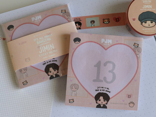 It's All About Jimin - Sticky Notes Pad - [It's All About Bangtan Collection]