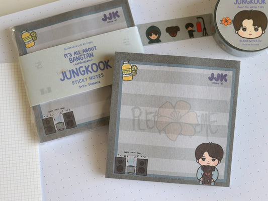 It's All About Jungkook - Sticky Notes Pad - [It's All About Bangtan Collection]