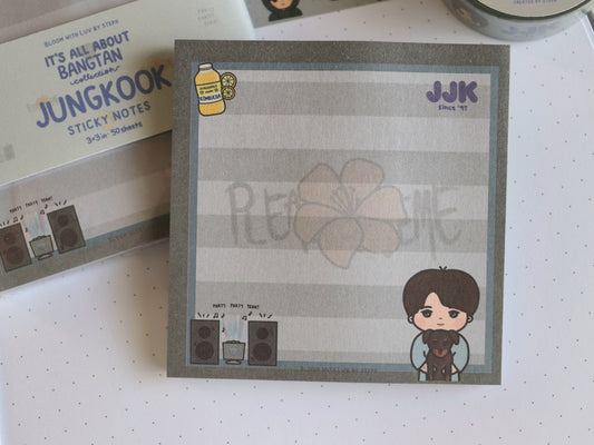 It's All About Jungkook - Sticky Notes Pad - [It's All About Bangtan Collection]