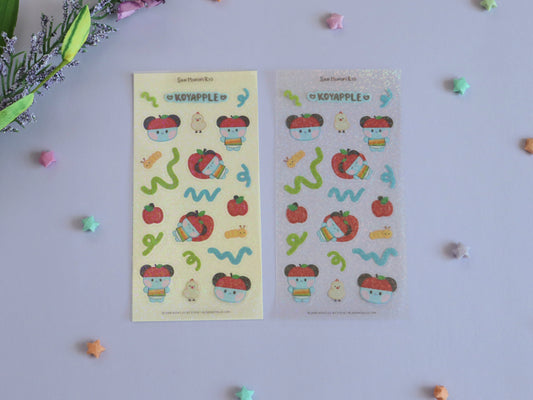 SanMininiRio Glitter Deco Sticker Sheets