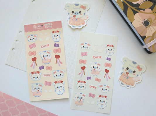 Li-Li Angel Cutie Deco Sticker Sheet