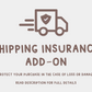 Shipping Insurance Add-On for Tracked Orders (Optional)