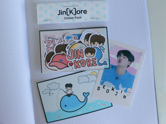 Jin[K]ore (JinCore) JIN Sticker Pack - BTSCore Sticker Pack Collection