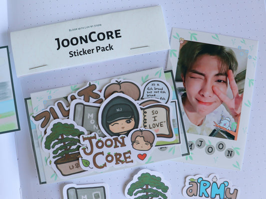 JoonCore Namjoon RM Sticker Pack - BTSCore Sticker Pack Collection