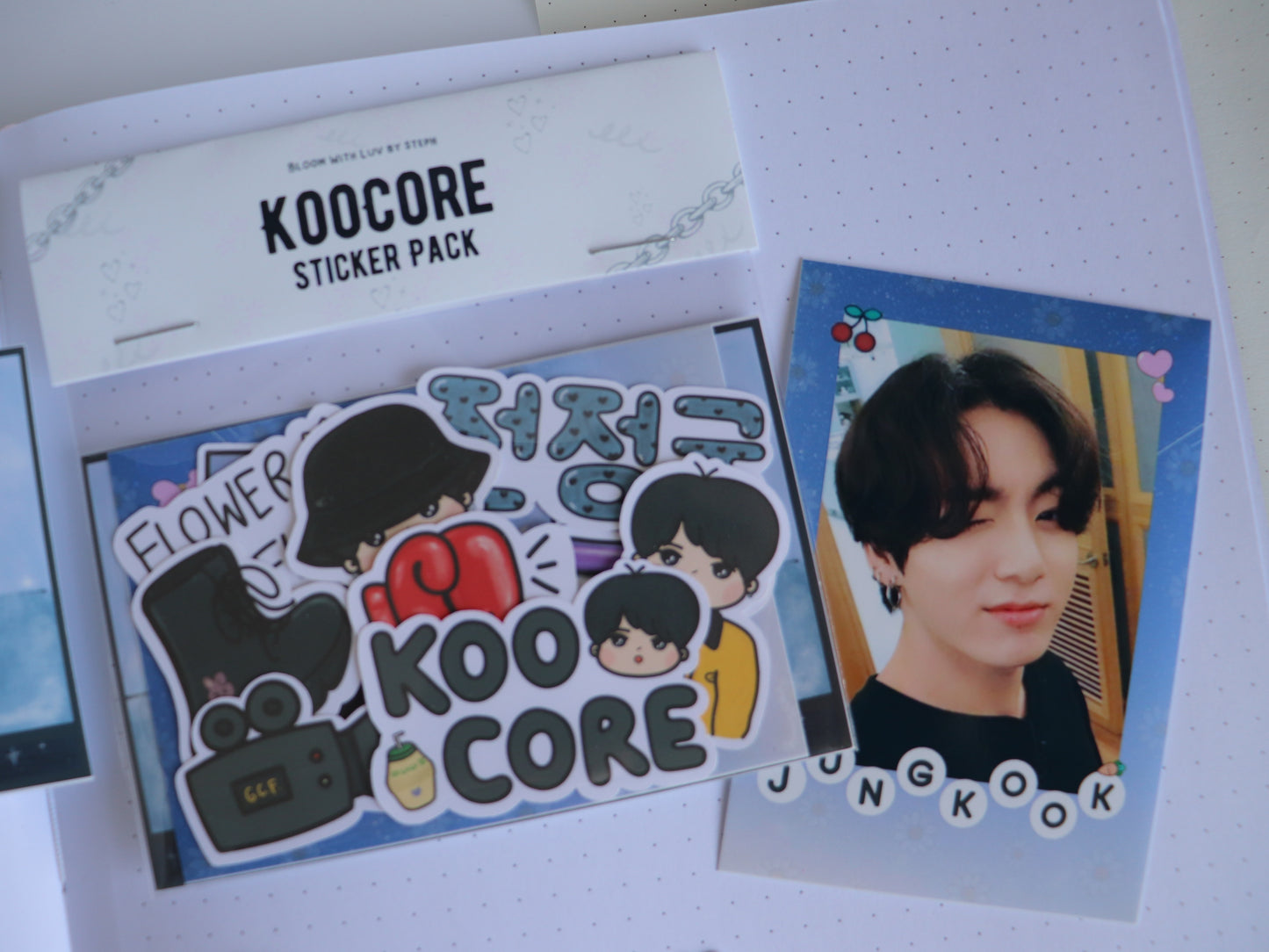 KooCore Jungkook Sticker Pack - BTSCore Sticker Pack Collection
