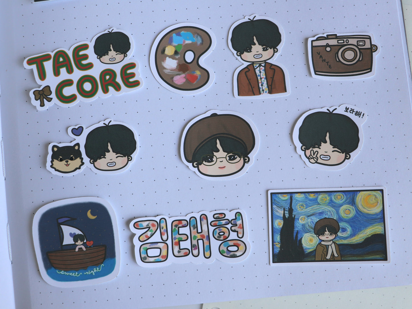 TaeCore Taehyung Sticker Pack - BTSCore Sticker Pack Collection