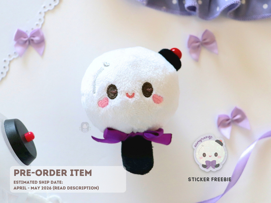 [PRE-ORDER] ARMY Bam Borahae Plush Hair Clip | Est. Ship Date: April - May 2026 (read description)