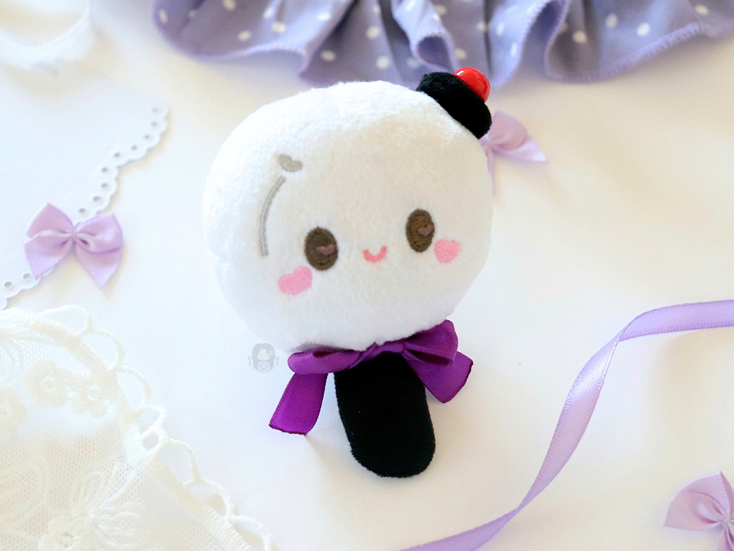 [PRE-ORDER] ARMY Bam Borahae Plush Hair Clip | Est. Ship Date: April - May 2026 (read description)