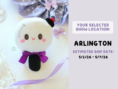 [PRE-ORDER] ARMY Bam Borahae Plush Hair Clip | Est. Ship Date: April - May 2026 (read description)