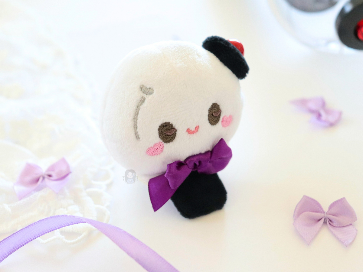 ARMY Bam Borahae Plush Hair Clip