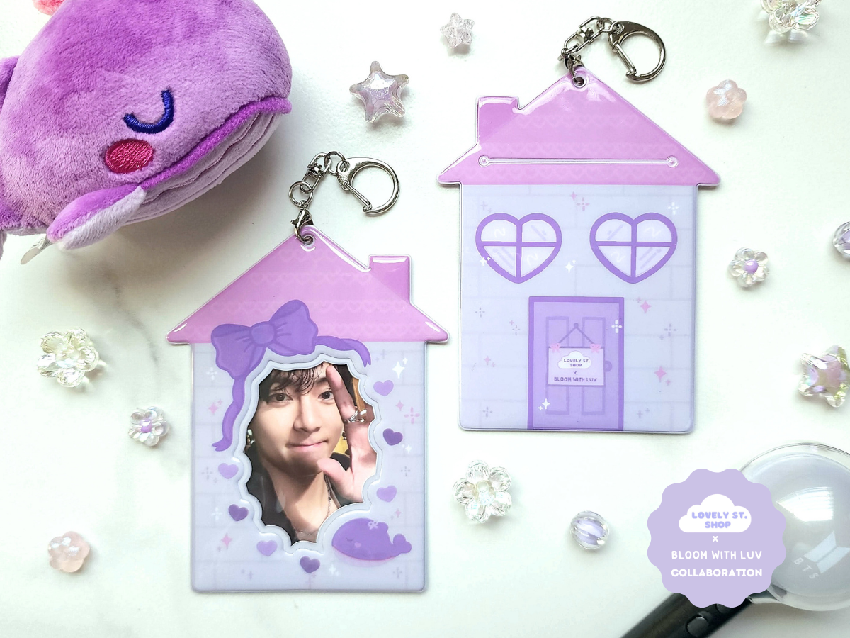 BoraHome Photocard Holder - Lovely St. Shop x Bloom With Luv Collab