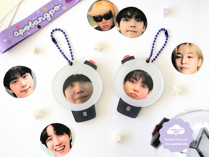ARMY Lightstick Acrylic Photo Holder - Lovely St. Shop x Bloom With Luv Collab