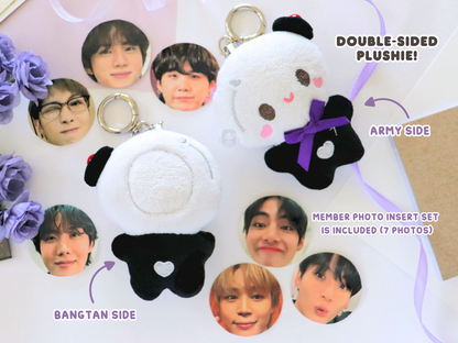 [PRE-ORDER] ARMY Bam Always Together Double-Sided Plush Keychain | Est. Ship Date: late August 2026 (read description)
