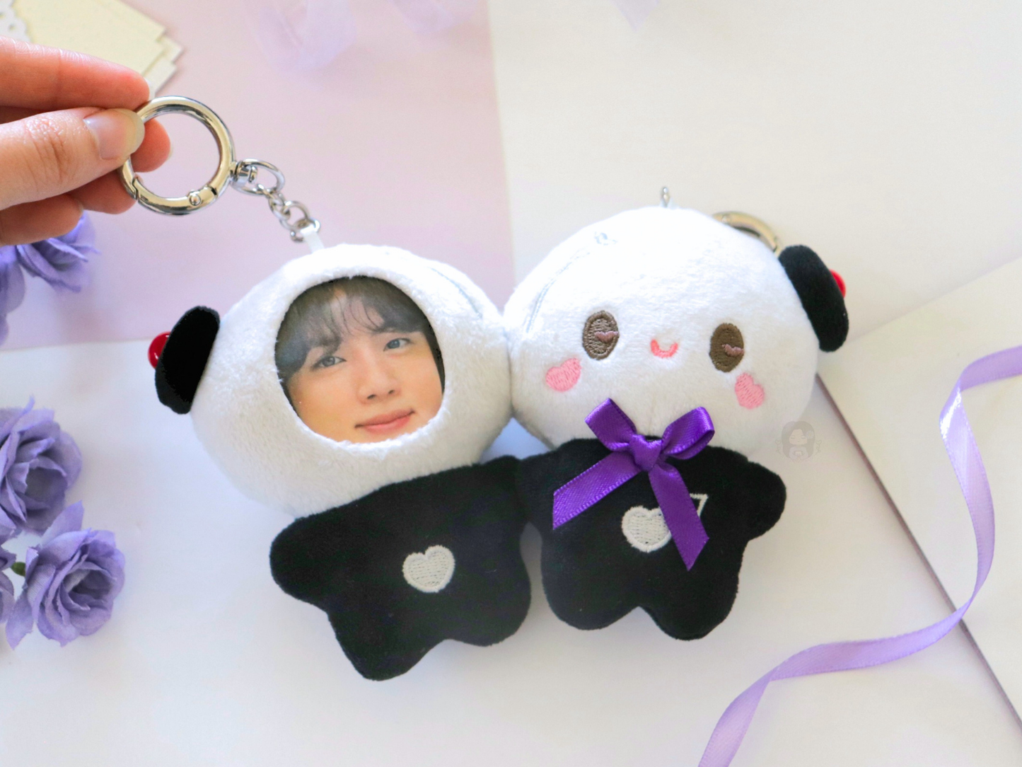 [PRE-ORDER] ARMY Bam Always Together Double-Sided Plush Keychain | Est. Ship Date: late August 2026 (read description)