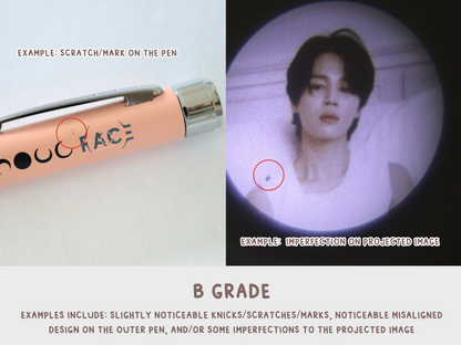 Jimin FACE Projector Pen - Bangtan Solo Albums Projector Pen Series